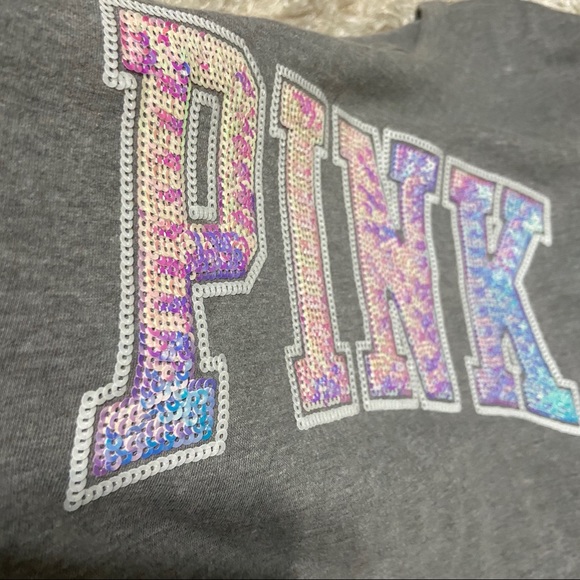 vs PINK sequin shirt- S - Picture 2 of 4